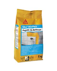 Sikaminipack pegado de baldosas gris 5 kg