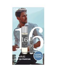 Estuche eau de parfum caravan nº 16, 150 + 30 ml señor