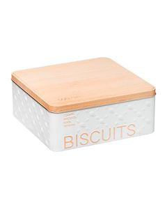 Caja metalica para galletas 500g modelo scandi nature