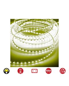 Tira de led 50m. 60 leds/m 4,2w/m amarillo edm ip44 220-240