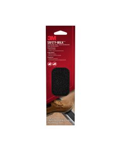 Tira antideslizante, exterior, negra, 50 mm x 22,8 cm, 6 uds, uso general