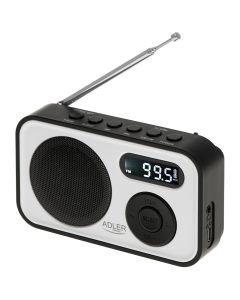 Radio digital pll am/fm ad 1906, 12,5 x 3 x 7,5 cm