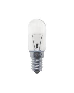 Bombilla incandescente pebetero tubular clara e14 25w 24v