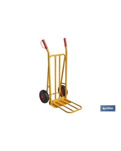 CARRETILLA ALMACÉN PALA ANCHA PLEGABLE 1160X510X780 MM COFAN