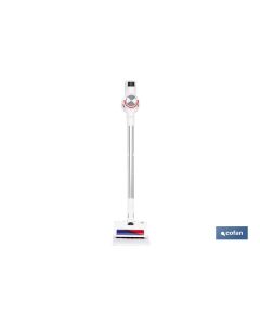 ASPIRADORA SIN CABLE CON BASE DE CARGA COLOR BLANCO COFAN