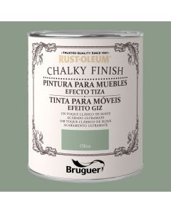 Rust-oleum chalky finish muebles oliva 0,750l 5397527 bruguer