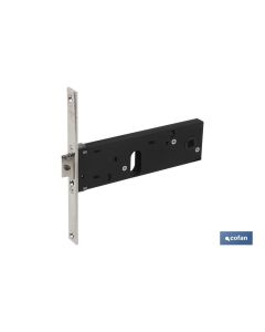 Cerradura zócalo oval E70 F16- Níquel (PMetal) COFAN