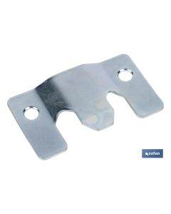 SET 2 UDS CHAPA ANCLAJE ZINCADA 60 X 35 MM VENTA UNITARIA COFAN