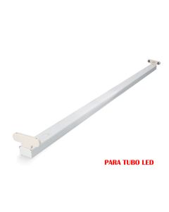 Regleta fluorescente para tubo de led 2x22w (eq. 58w) 220v 153cm edm