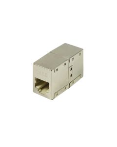 Adaptador cat.6 rj45 para empalmar dos cables rj45 envasado