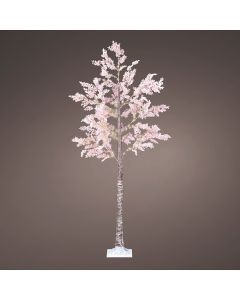 Arbol micro led flores rosas ip44 210cm