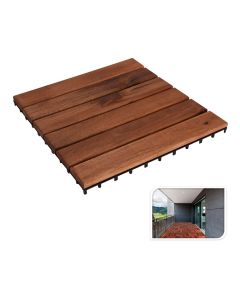 Baldosas para terraza modelo acacia 30 x 30 cm, 9 unidades