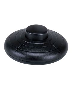 Interruptor de pie 2a 250 v negro