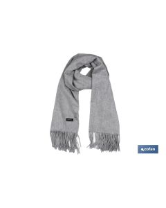 CHAL, 50% LANA 50% CACHEMIR. MODELO IRIS (GRIS CLARO) COFAN