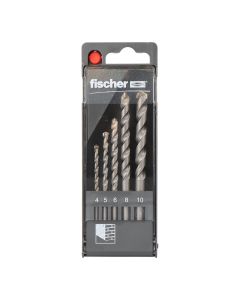 Pack 5 brocas percusion s ø4/5/6/8/10mm 543025 fischer