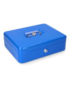 Caja de caudales cfc09 300x240x90mm azul m13400 micel