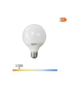 Bombilla globo led ø95x141mm e27 10w 932lm 3200k luz calida edm