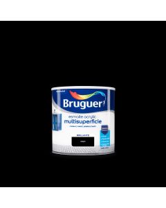 Esmalte acrylico multisuperficie brillante negro 0,250l 5160658 bruguer