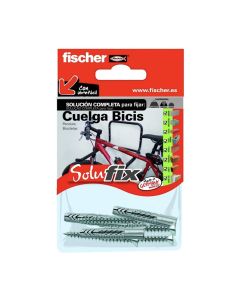 Kit fijación cuelga bicicletas 518779 solufix fischer