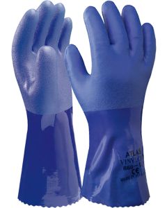 GUANTE PVC SHOWA 660 T-09 AZUL