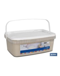 PINTURA PLÁSTICA MONOCAPA PIEDRA SUAVE 2,5 L COFAN