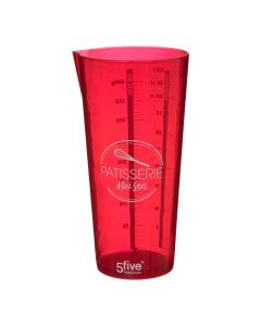 Vaso medidor 500ml colores surtidos 16.3x8.4x7.8cm