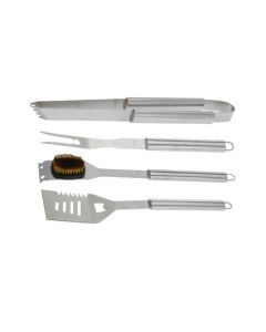 Conjunto de 4 utensilios para barbacoa