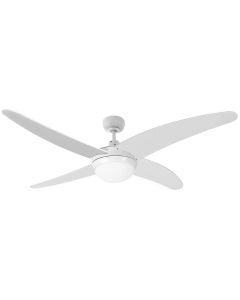 Ventilador de techo modelo caspio. color blanco. potencia: 60w aspas: ø132cm con mando a distancia edm