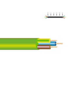 Manguera rz1-k 3 g 1,50 mm² verde euro/m