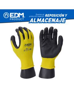 Guantes de protección especial para reposición y almacenaje talla 10