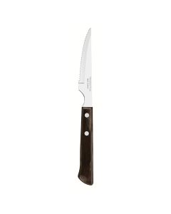 Juego de cuchillos de asado 6 piezas polywood castaño 10,16cm tramontina