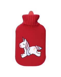 Bolsa de agua caliente. modelo roja unicornio 2 l edm