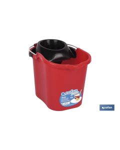 CUBO+ESCURRIDOR ROJO 13 L COFAN