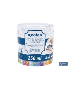 PINTURA A LA TIZA, CHALK PAINT, ROSA FLORAL 250 ML COFAN