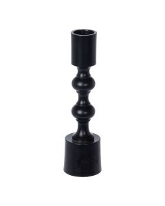 Candelabro vertical 16cm negro