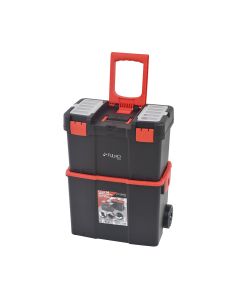 Caja de herramientas profesional con ruedas (trolley) fulmo