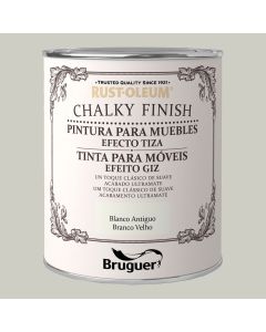 Rust-oleum chalky finish muebles blanco antiguo 0,750l 5397509 bruguer