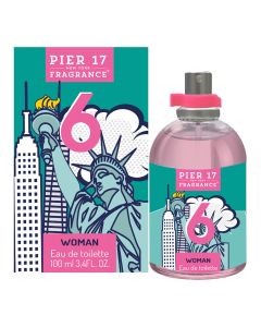 Eau de toilette pier 17 new york 6 100ml señora