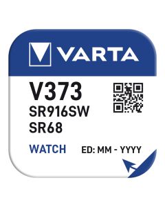 Micro pila de boton varta silver sr68 - v373 1,55v (blister 1 unid.) ø9,5x1,65mm