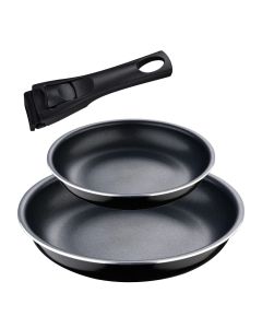 Set 2 sartenes (ø20+ø26cm) click & cook bergner