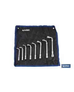 SET 17 PCS LLAVES DE PIPA COFAN