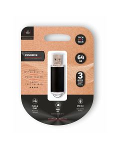 Basic black pendrive 64 gb memoria usb