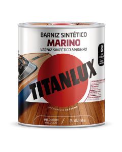 Barniz sintético marino brillante incoloro0,750l titanlux m13100034