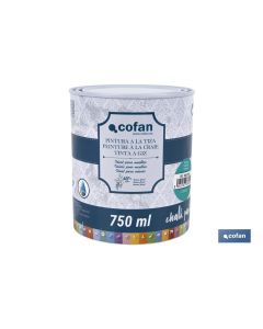 PINTURA A LA TIZA, CHALK PAINT, TURQUESA 750 ML COFAN