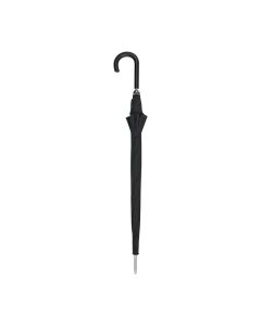 Paraguas automático golf 8 varillas ø131cm puño curvo negro clima