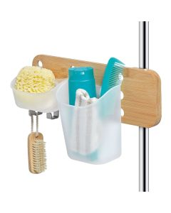 Organizador para columna ducha bambú 19,5x35,5x13,5cm jobgar