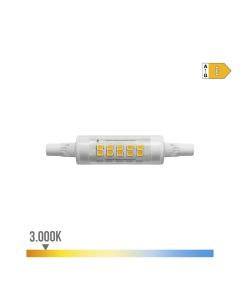 Bombilla lineal led 78mm r7s 5.5w 720lm 3000k luz calida ø1,6x7,8cm edm