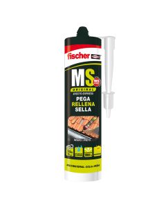 Ms sellante adhesivo negro 546187 fischer 290ml