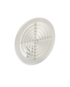 Rejilla empot+clipsar d-12.5-14cm abs blanco+mosquitera