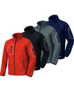 CAZADORA SOFTSHELL JUST ROJO 4515NB TXXL